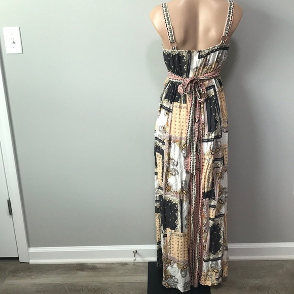 Matilda Jane Perfect Paisley Maxi Dress Patchwork - Picture 9 of 11